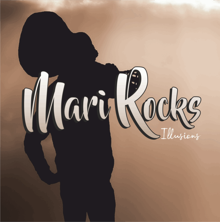 mari rocks mit gitarre plattencover